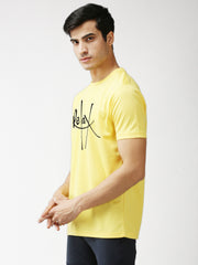 Eppe Polyester Yellow T-Shirt