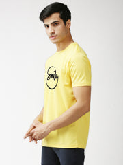 Eppe Polyester Yellow Smily T-Shirt