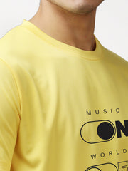 Eppe Polyester Yellow On Off T-Shirt