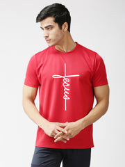 Eppe Polyester Red T-Shirt