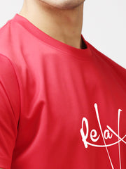 Eppe Polyester Red T-Shirt