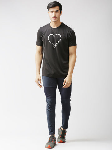 Eppe Polyester Black T-Shirt