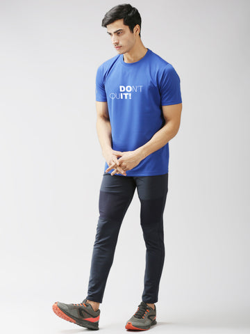 Eppe Polyester Royal Blue T-Shirt