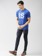 Eppe Polyester Royal Blue T-Shirt