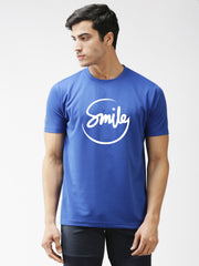 Eppe Polyester Royal Blue T-Shirt