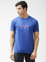 Eppe Polyester Royal Blue T-Shirt