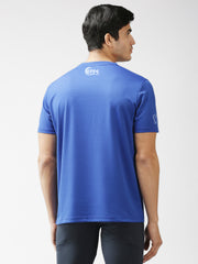 Eppe Polyester Royal Blue T-Shirt