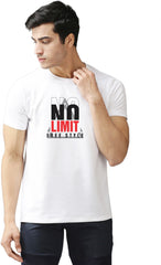 Eppe Printed Men Round Neck White (Nolimit Printed) T-Shirt