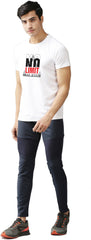 Eppe Printed Men Round Neck White (Nolimit Printed) T-Shirt