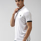 Slim Fit Polo Neck Half Sleeve T-Shirt