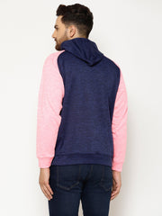 EPPE Full Sleeve Dark Blue Solid Men Sweatshirt