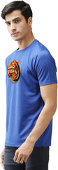 Eppe Printed Men Round Neck Royal Bue (Badfish Printed) T-Shirt