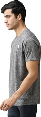 EPPE Solid Men Round Grey Melange, T-Shirt