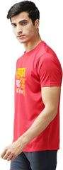 Eppe Printed Men Round Neck Red (Opposition Printed) T-Shirt