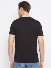 EPPE Solid Men Round Neck Black New T-Shirt