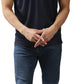 Slim Fit Polo Neck Half Sleeve T-Shirt