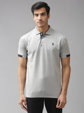 Slim Fit Polo Neck Half Sleeve T-Shirt
