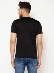 EPPE Solid Men Round Neck White, Black New T-Shirt